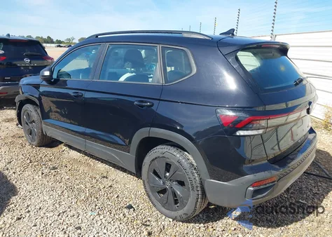 2025 Volkswagen Taos 1.5T S z USA, uszkodzony, nr VIN 3VV5C7B21SM033126